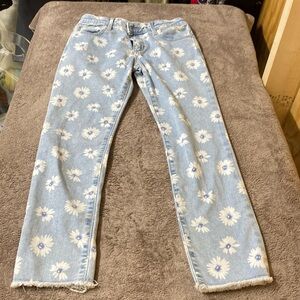 Gap Kids size 12 jeans flower print